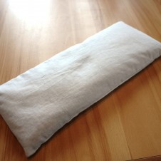 Nahřívací polštářek bílý 35x15 cm